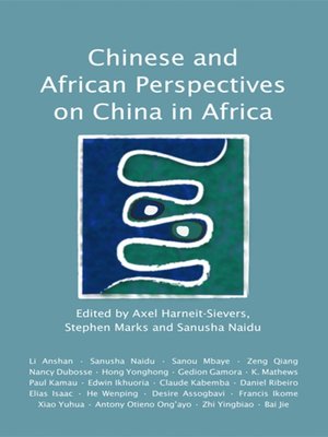 cover image of Chinese and African Perspectives on China in Africa